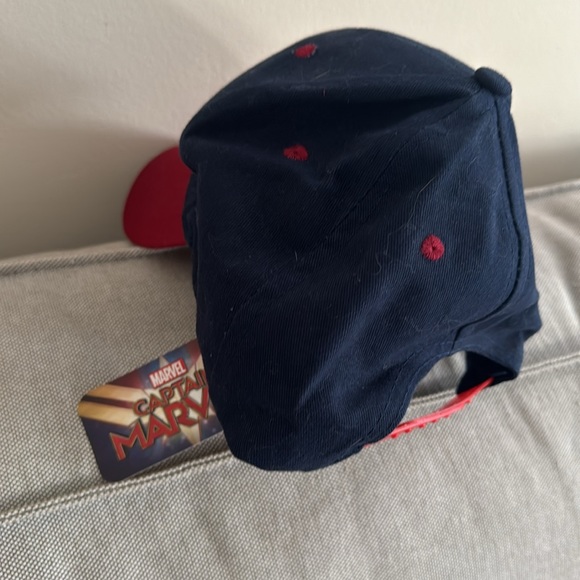The Marvels Captain Marvel Baseball Cap - Picture 2 of 2